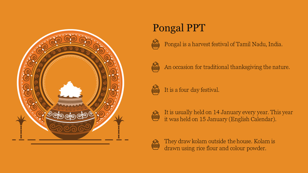 Effective Pongal PPT PowerPoint Presentation Slide 